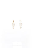Porcelain Cameo & Pearl Earring