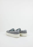 Fargo Felted Wool Sneakers — Grey