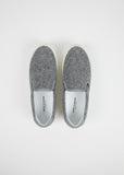 Fargo Felted Wool Sneakers — Grey