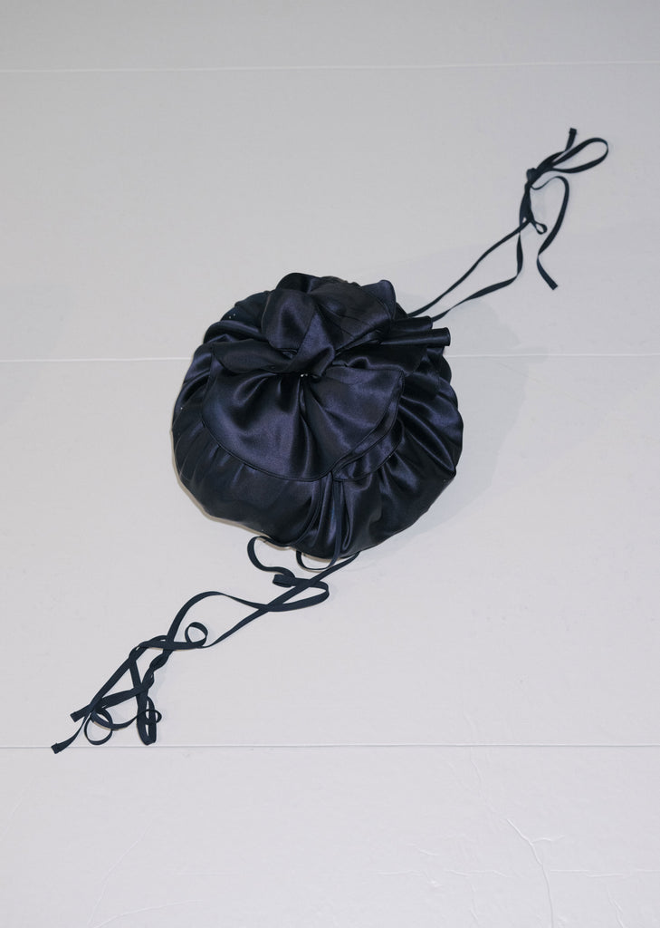 Chet Silk Satin Pouch