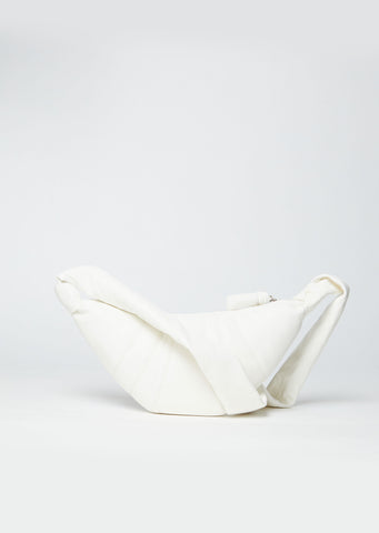 Small Croissant Bag — White