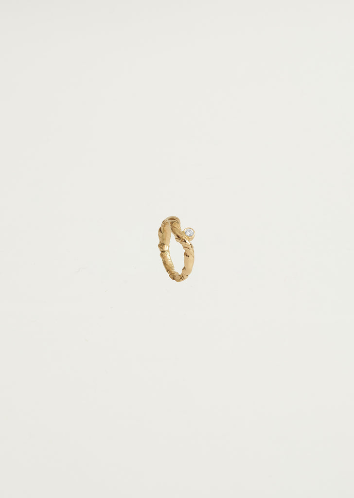 Curva Diamond Ring