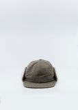 Cap with Ear Flap — Mocha