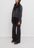 Denim x Knit Blouson