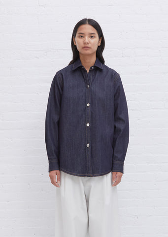 Beau Cotton Denim Shirt