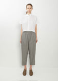 Wool Carrot Pants