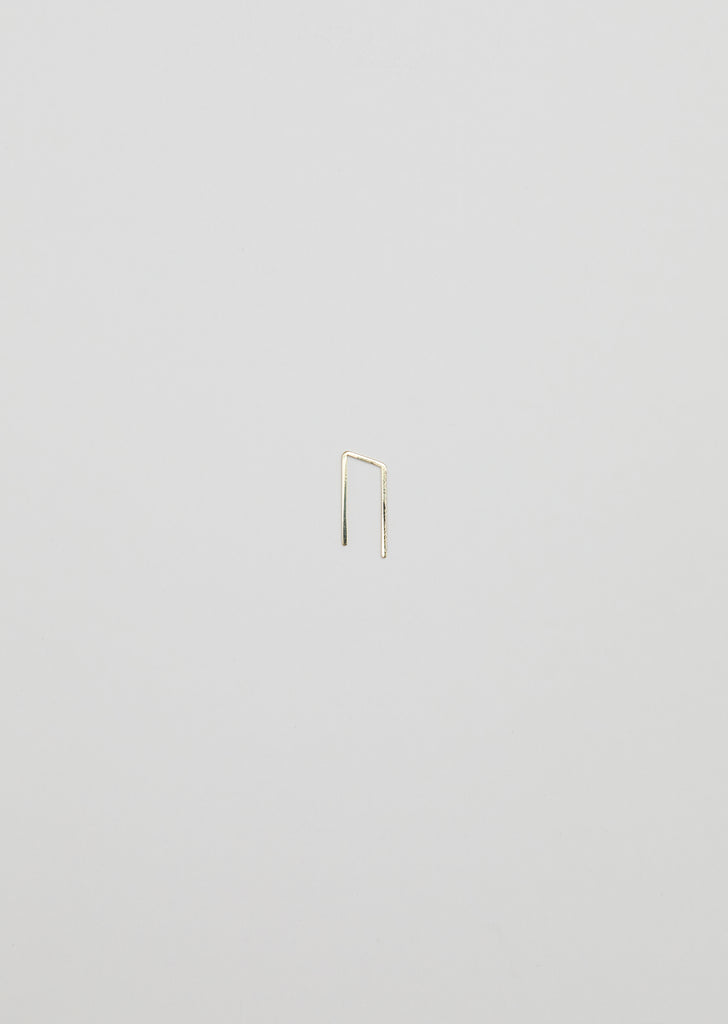 18K Diamond Post Earring 0201