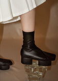 Block Heel Boot