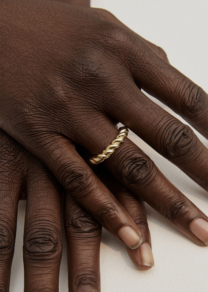 Gold Albuquerque Ring