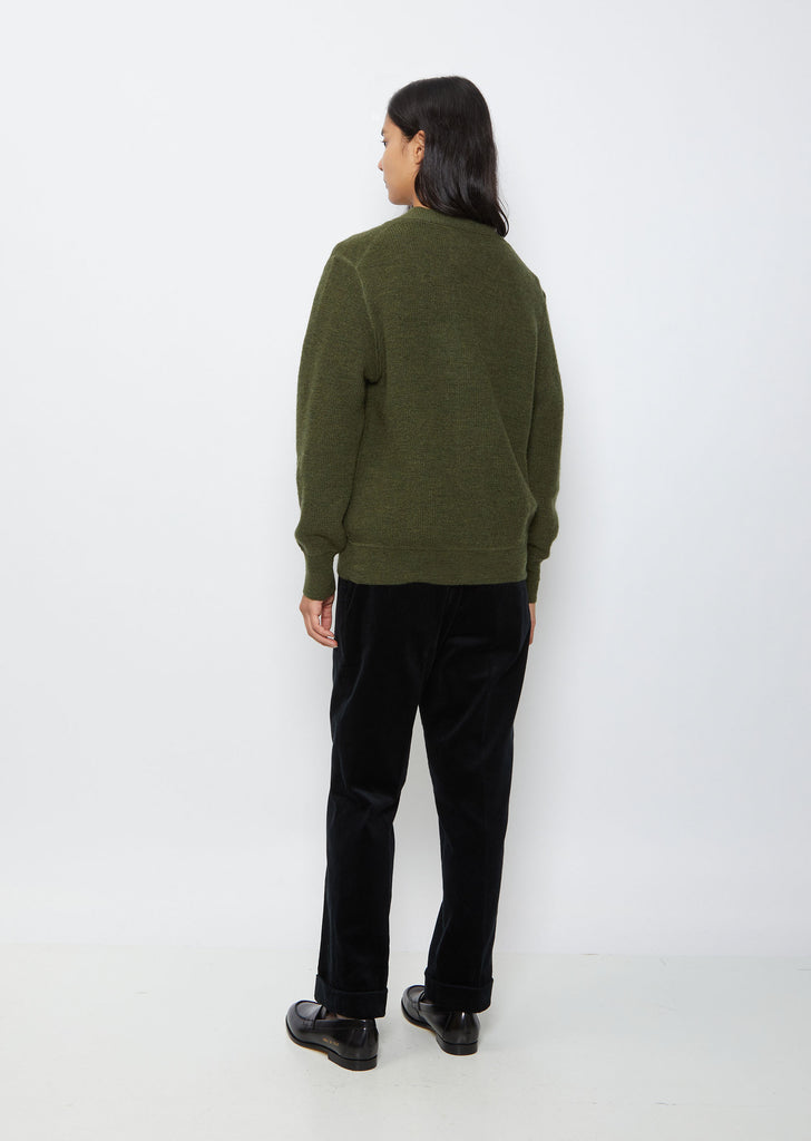 Flatlock Cardigan