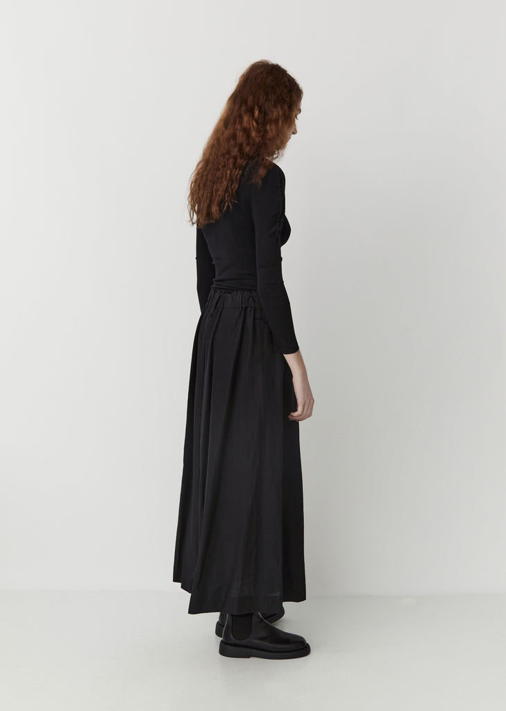 Tricot Wideleg Trousers