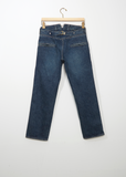 Straight Leg Denim Jeans