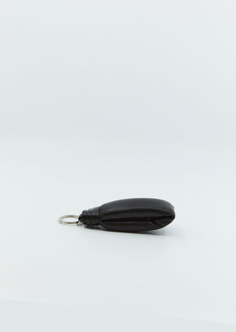 Wadded Key Holder — Dark Chocolate