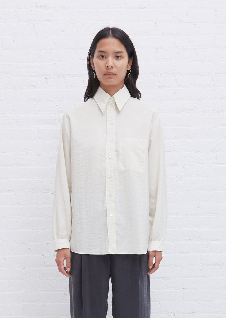 Pointed Collar Shirt