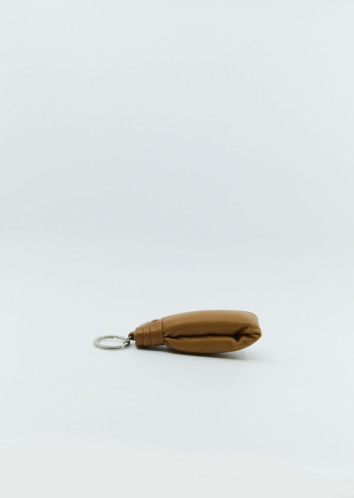 Wadded Key Holder — Tobacco