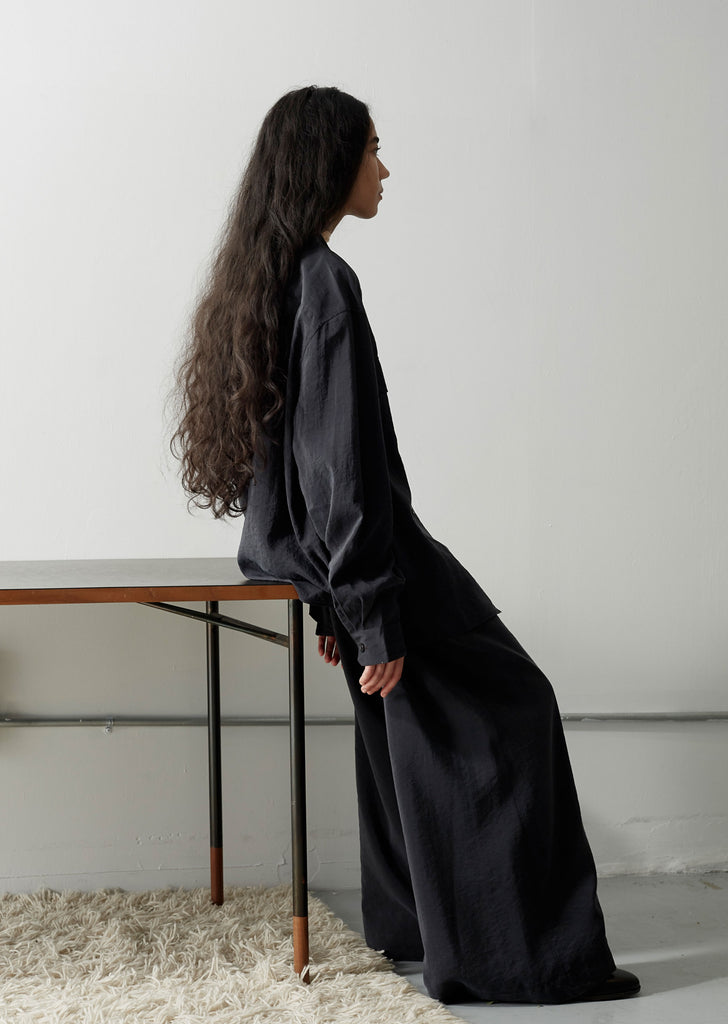 Silk Blend Large Pants
