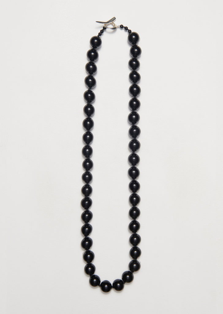 Long Onyx Perriand Necklace