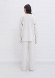 Tahoe Fine Cotton Jersey Set — Mastic