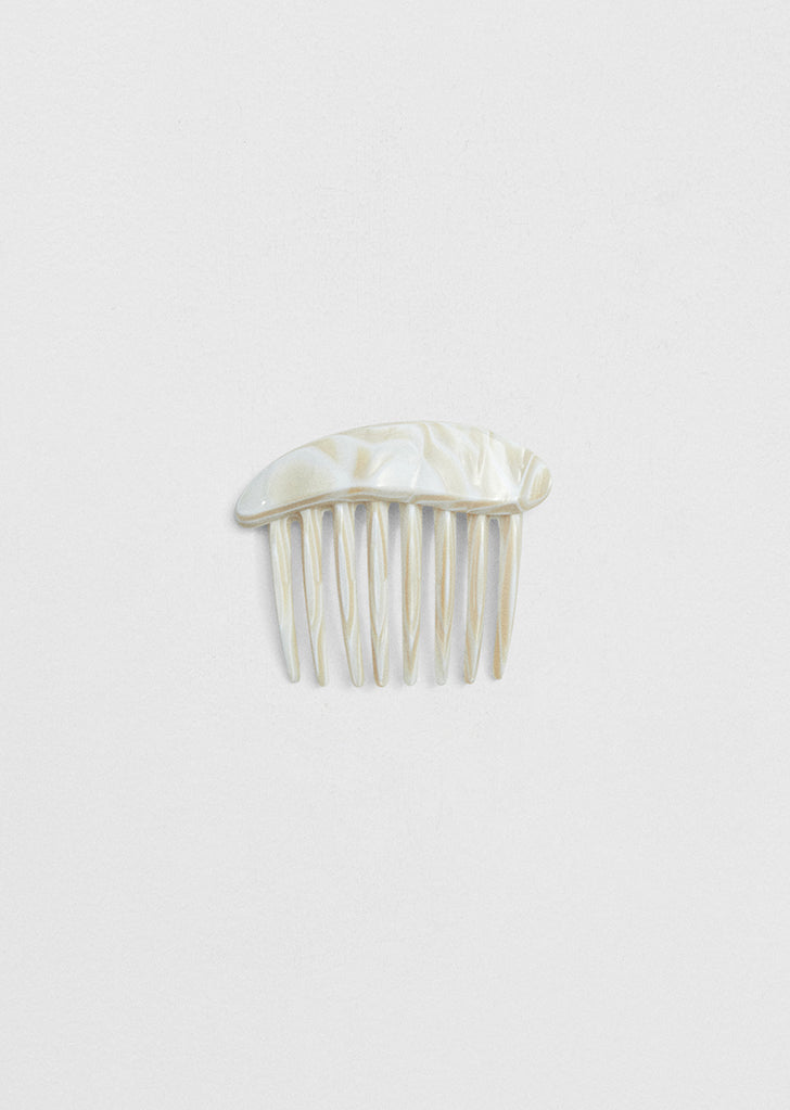 Small Mollusc Comb — Mother Of Pearl