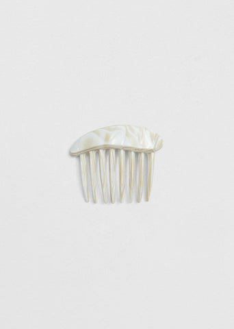 Small Mollusc Comb — Mother Of Pearl