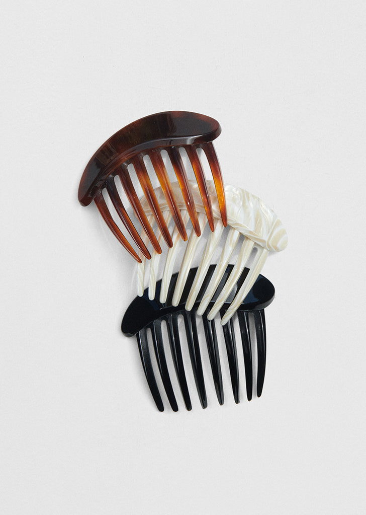 Small Mollusc Comb — Mother Of Pearl
