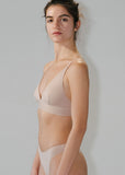 Triangle Bra — Nude