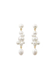 Petite Perle Splash Earrings, Pair