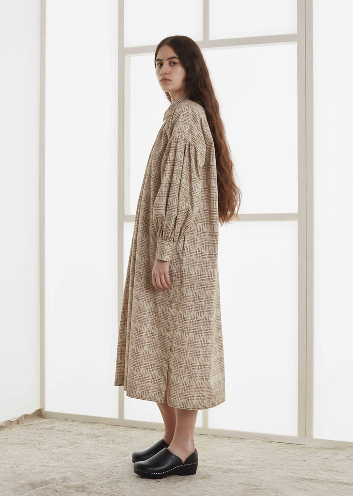 The Shepherd Printed Twill Dress