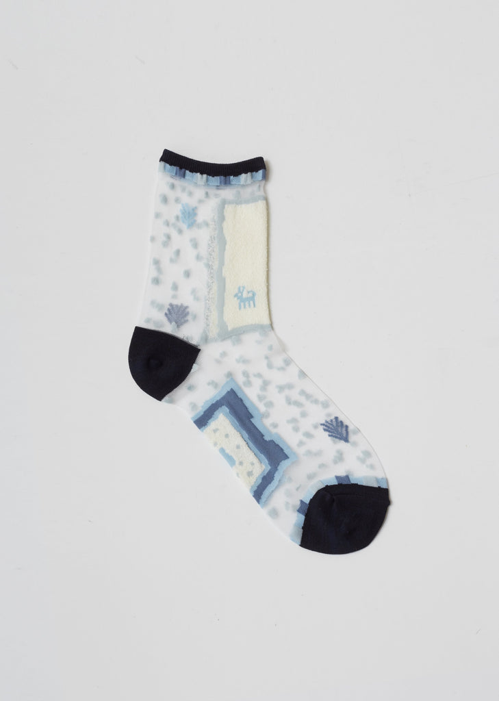 Gabbeh See-Through Socks