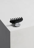 Small Fan Shell Claw — Noir