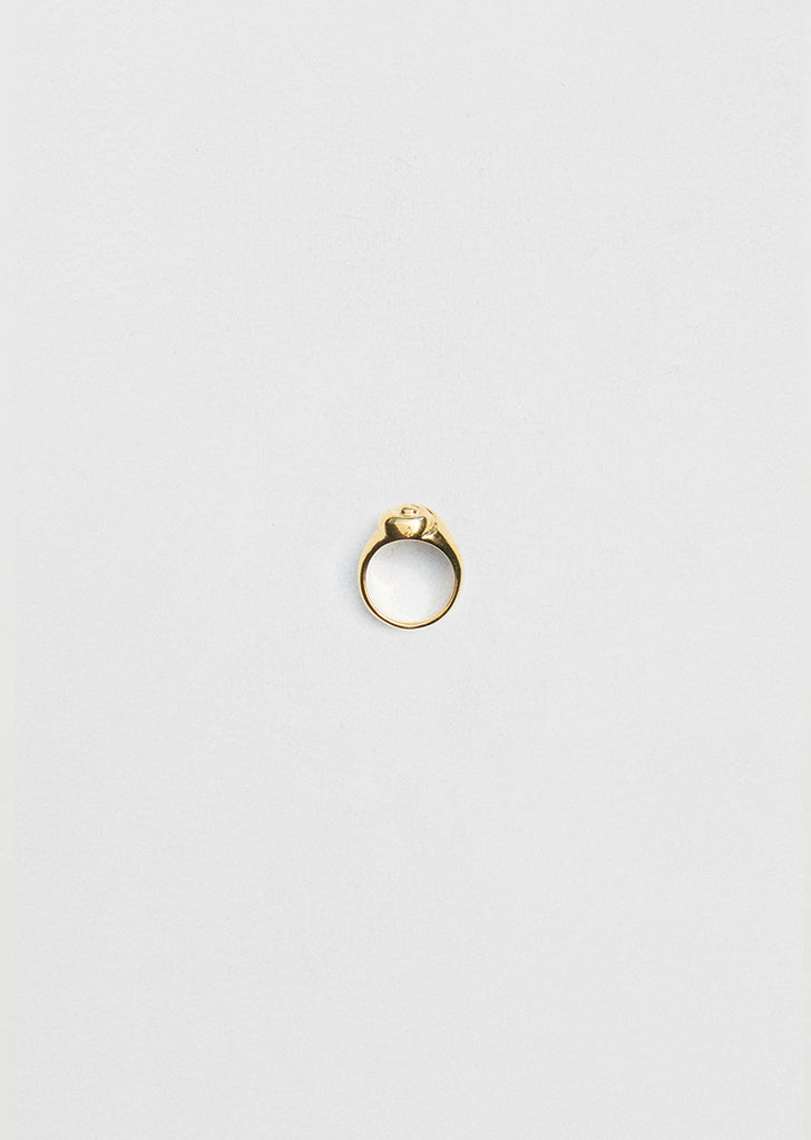 Gold Small Nautilus Ring