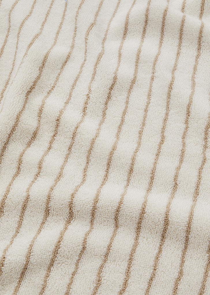 Striped Terry Hand Towel — Sienna Stripes