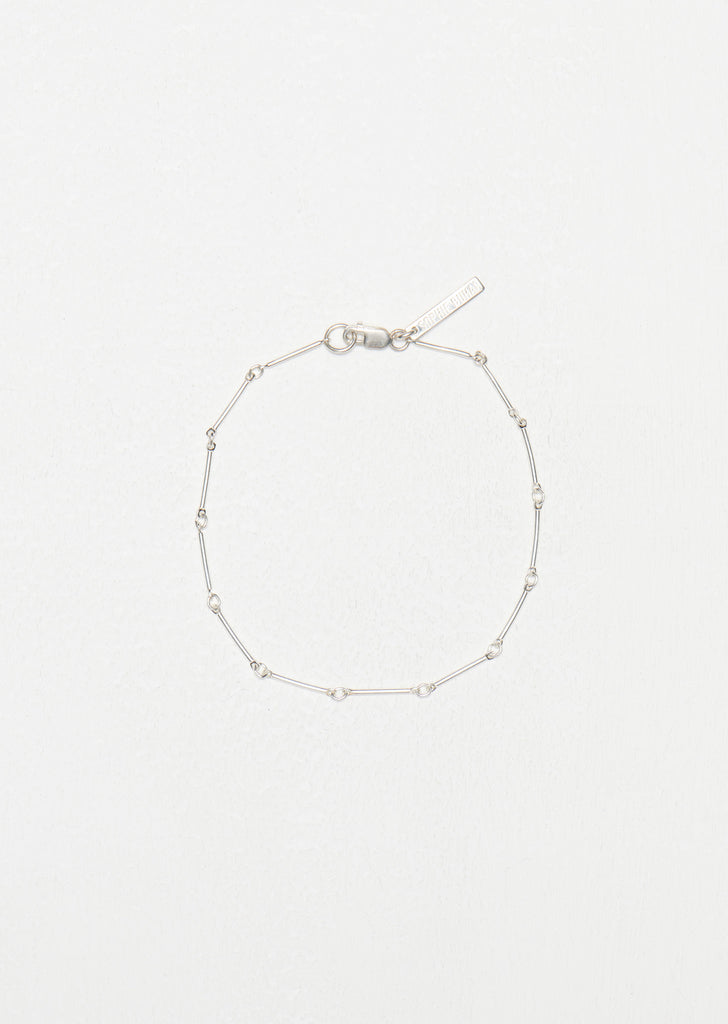 Bar Chain Bracelet — Silver