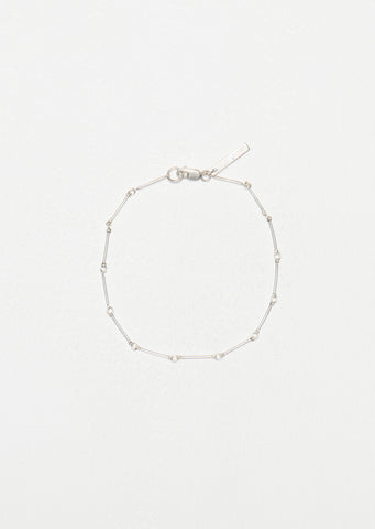 Bar Chain Bracelet — Silver