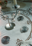 Spiral Coasters (Set of Four)