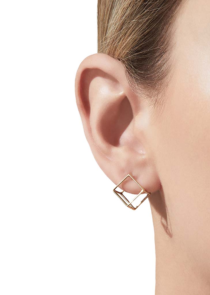 Square Earring 10