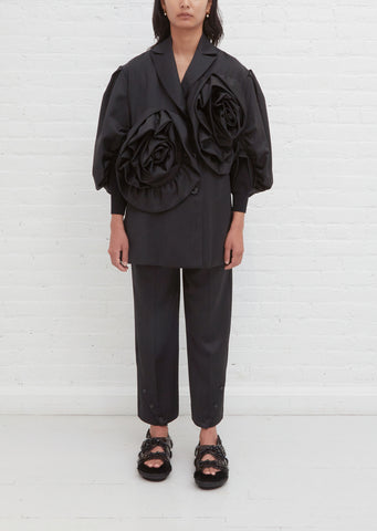 Exaggerated Rose Flower Jacket