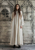 The Falconer Crumpled Cupro Dress
