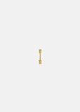 Twist Pin Earring 01, Single