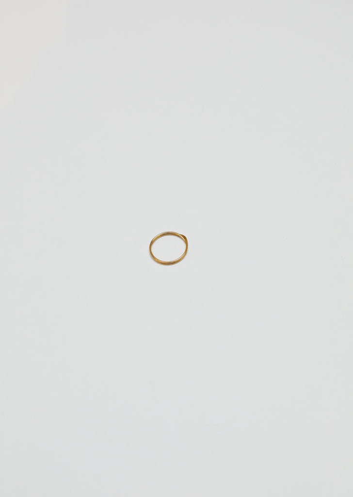 18K Double Ring