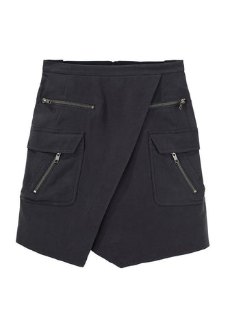 Military Zip Skirt