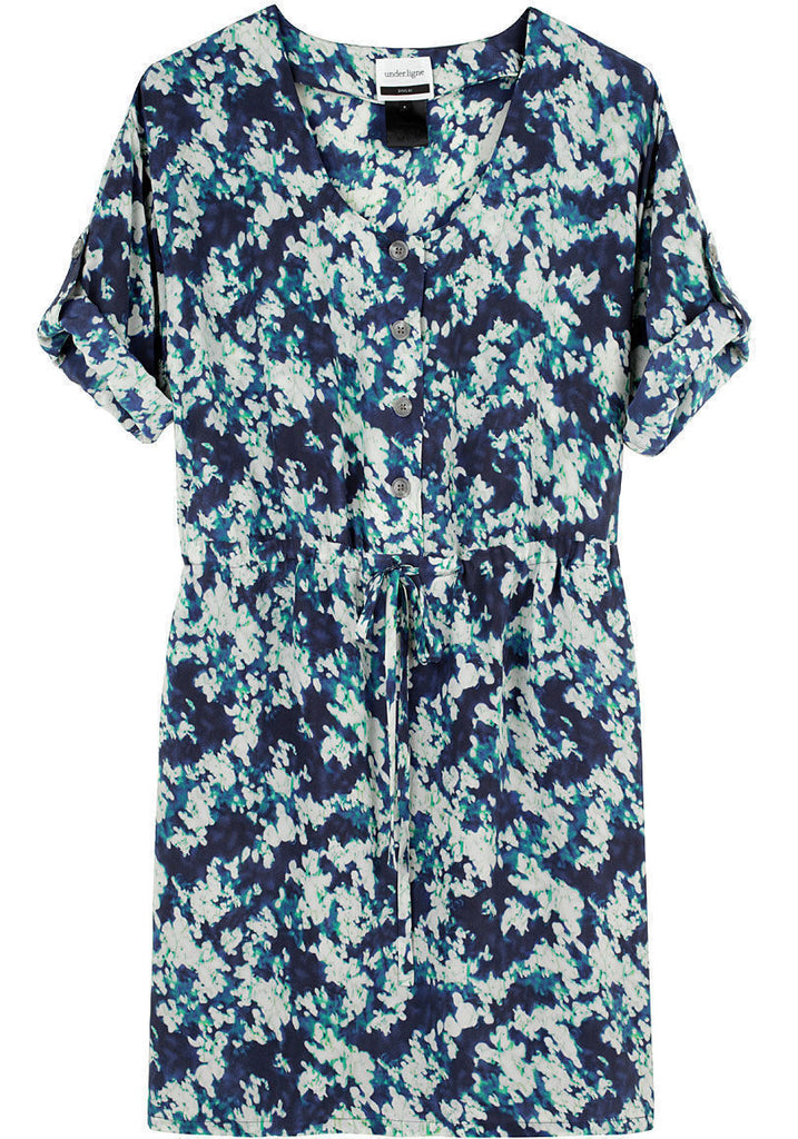 Printed Shirtdress