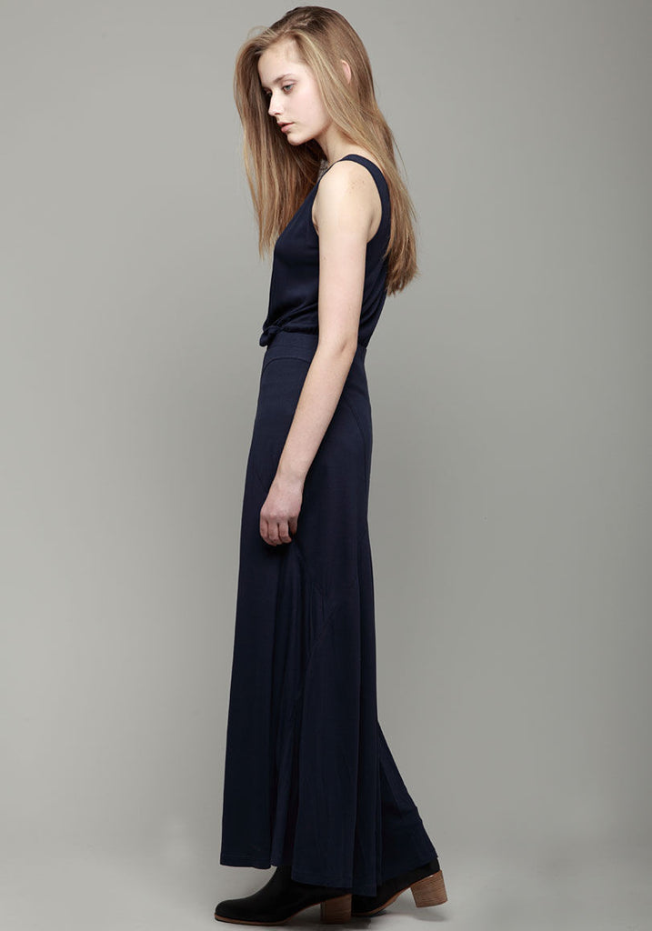Seamed Maxi Dress