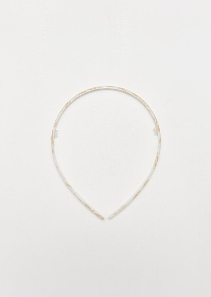 Petite Bessette Headband — Mother-of-Pearl