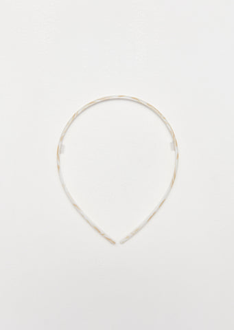 Petite Bessette Headband — Mother-of-Pearl
