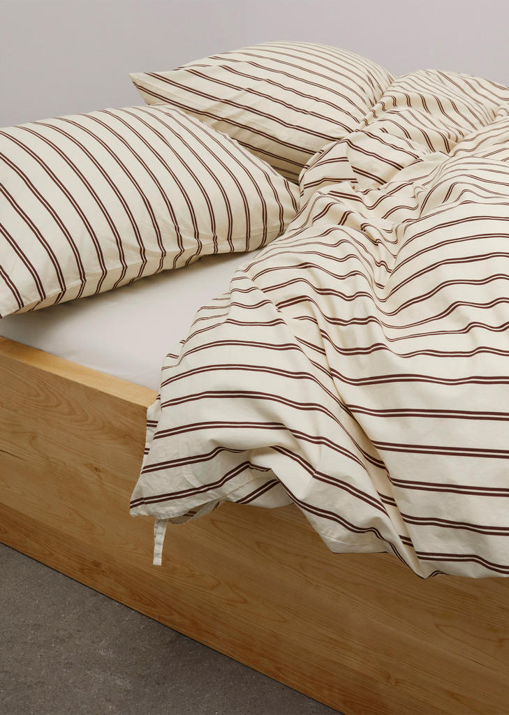 Queen Percale Pillow Sham — Hopper Stripes