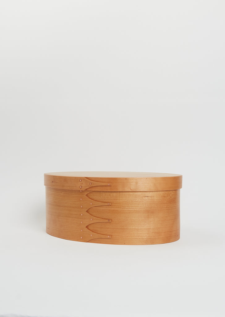 Oval Shaker Box, Cherry # 8
