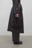 Small Suede Bindle — Brown Melange