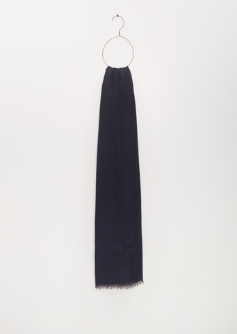 Wool Austin Scarf — Midnight