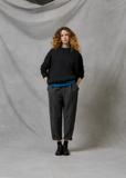 Pullover Sweater — Black